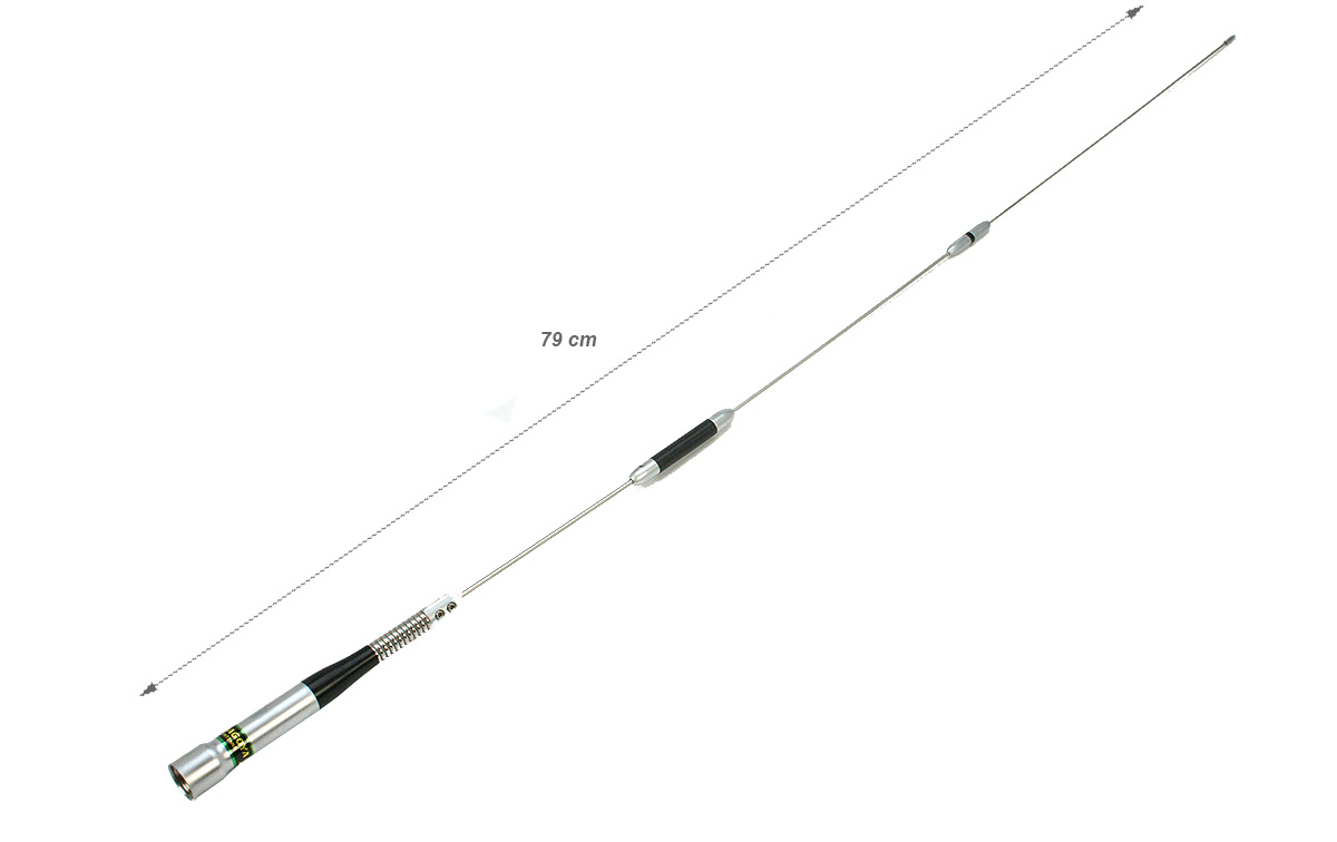 nagoya sp80p antena con muelle conector pl macho