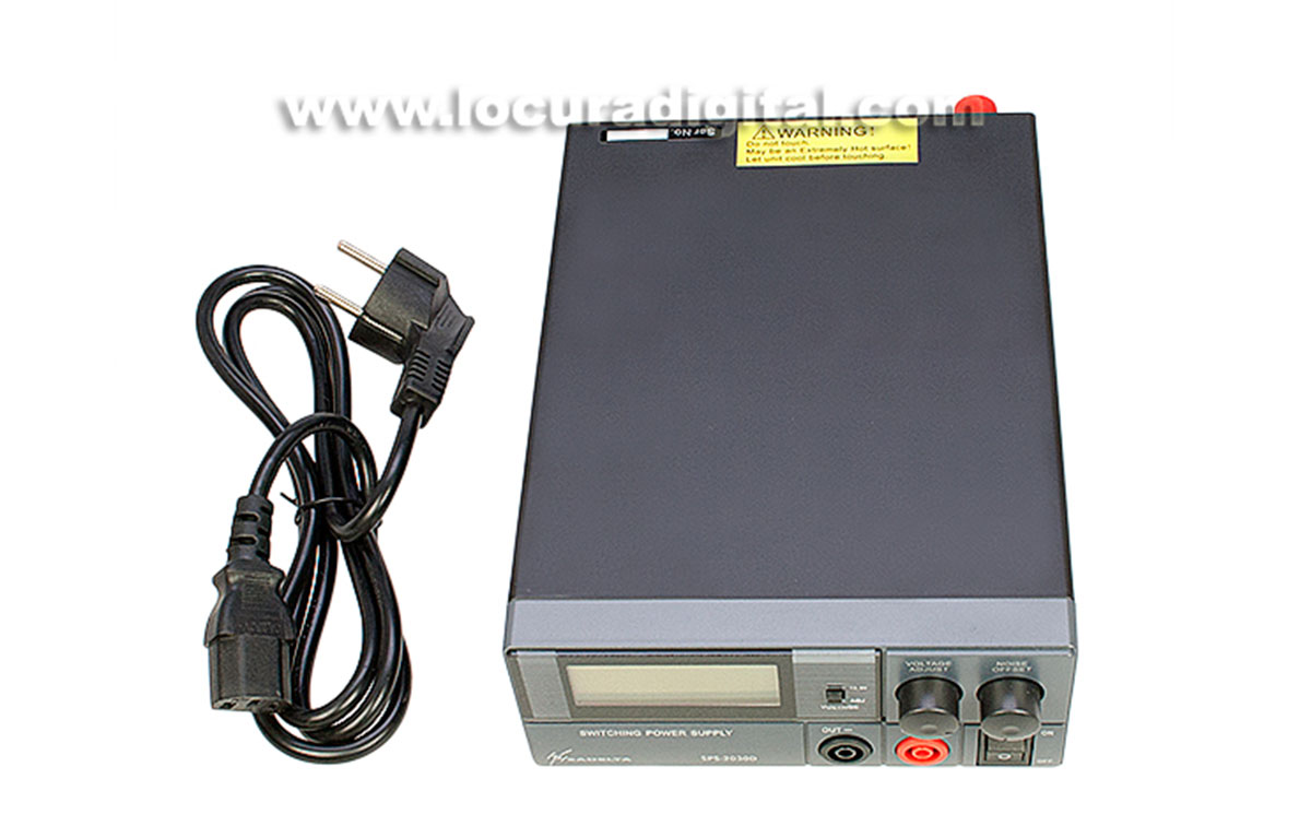 sadelta sps-2030 fuente alimentación conmutada 20 amp regulable 9-15 v