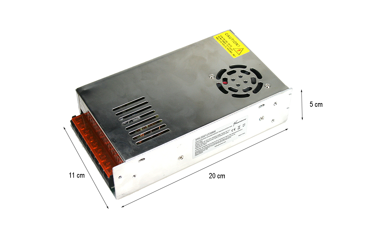 SADELTA SPSI-2021 Fuente alimentación industrial conmutada 12 v,20 Amp