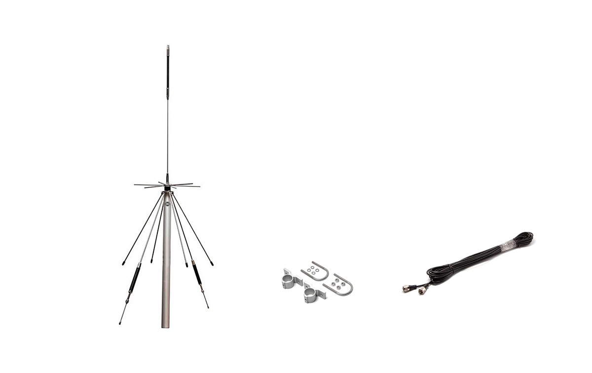 SIRTEL SRTB-3000PL Antena discono escaner 75 Mhz a 3 Ghz. Conector PL