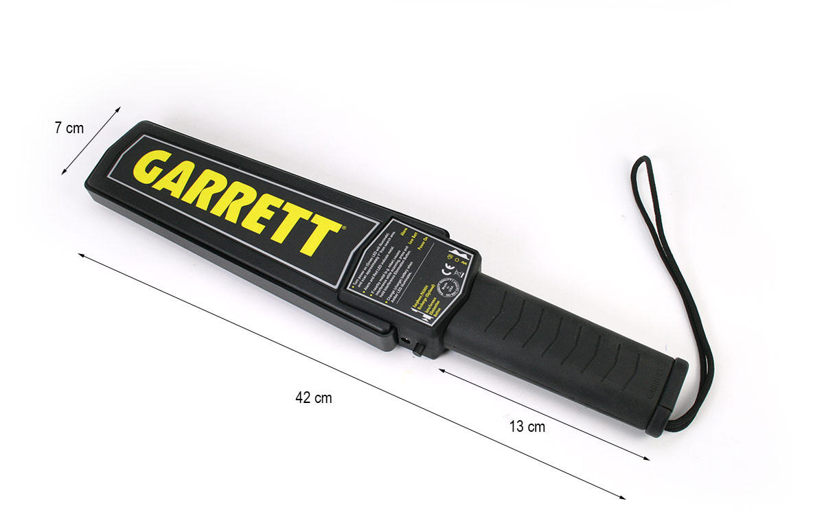 SUPER SCANNER GARRET detector de mano SUPER-SCANNER-V