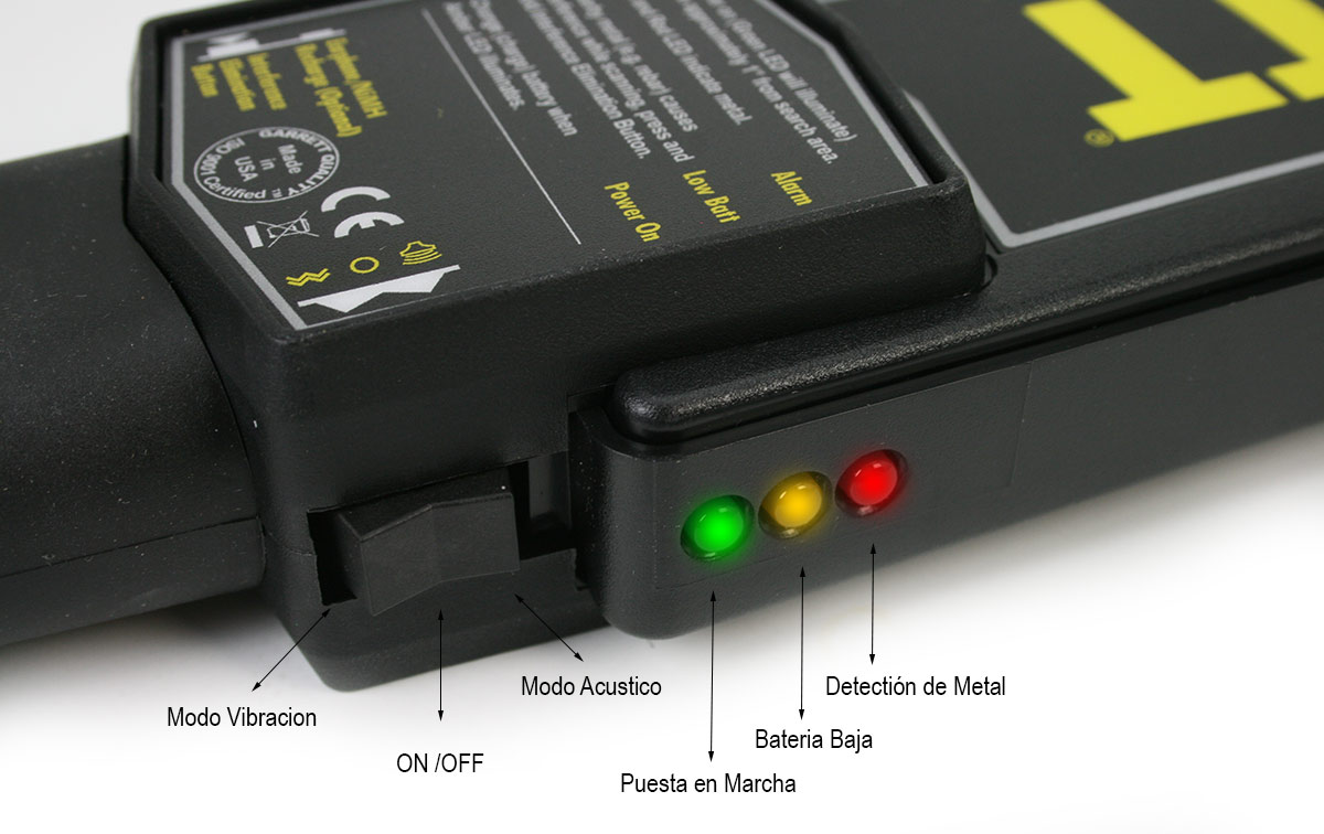 Detector de mano SUPER-SCANNER-V