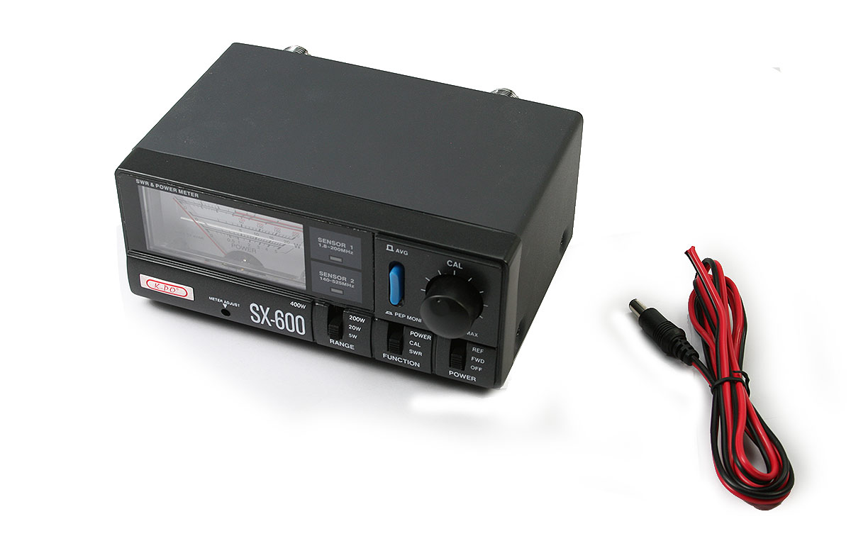 SX-600 Medidor R.O.E. / Watimetro hasta 200 w. 1.8 - 525 MHZ