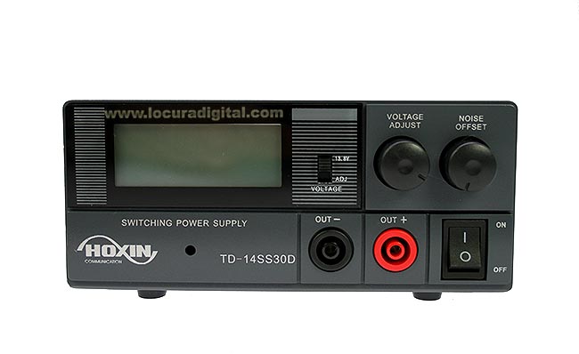 td14ss30d hoxin fuente alimentación conmutada 9 - 15 volts. 20 - 30 amp. display digital
