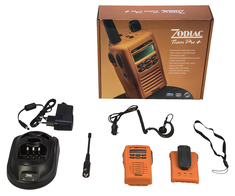 ZODIAC TEAM PRO 80 walkie 66-88 Mhz. Canales 255. 