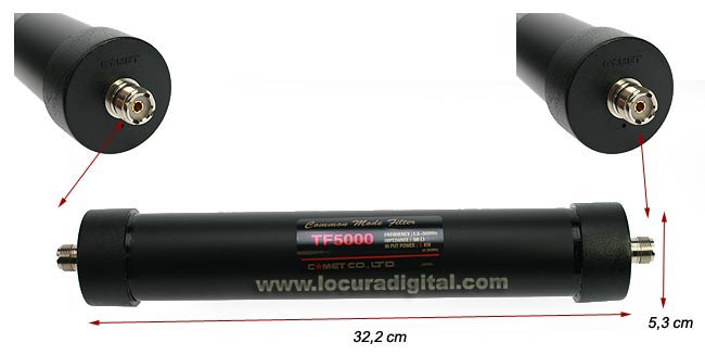 TF-5000 FILTRO 1,3 - 500 mhz