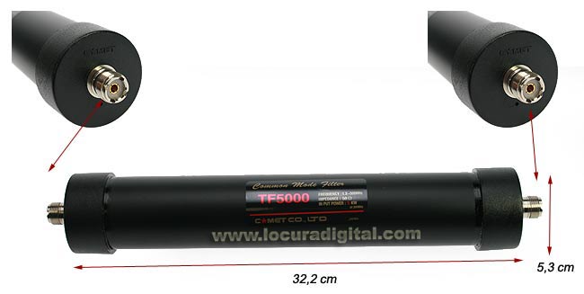 TF-5000 FILTRO DE 1,3-500 MHz