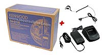 kenwood th-d72e kit-ksc32. walkie bibanda vhf / uhf écouteur pin29 chargeur rapide ksc-32