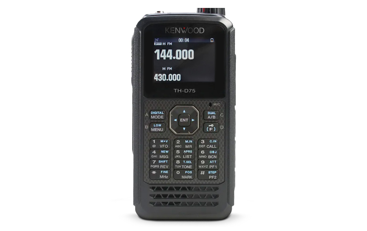 KENWOOD TH-D75 受信改造モデル　オプション多数！新品同様！ TH-D75 エアーバンドスペシャル+受信改造済 ケンウッド 144/430MHz