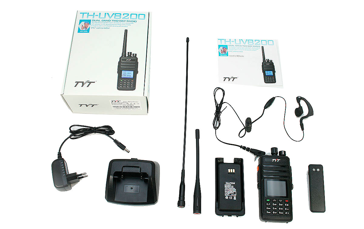 TYT THUV-8200 Walkie Doble Banda VHF-144 -UHF-430 Mhz