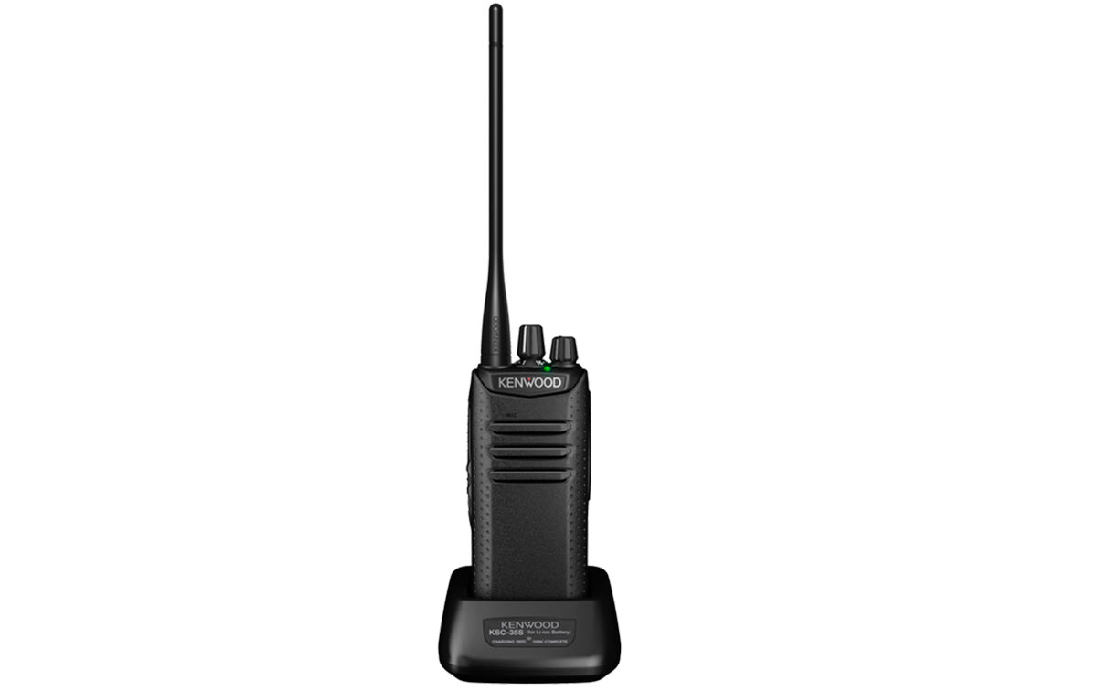 kenwood tk-d240e walkie vhf profesional 32 canales 146-174 mhz analógico - digital dmr