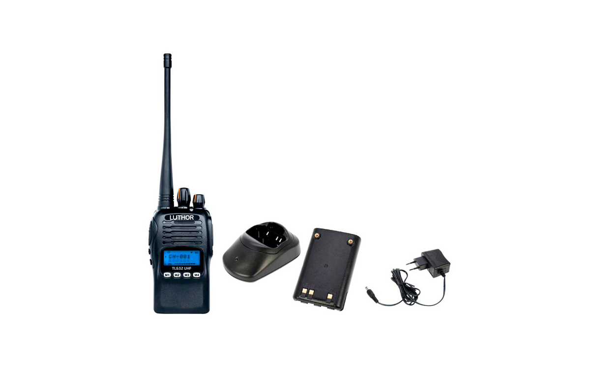 luthor tl-632 walkie 250 canais profissional uhf- 410-470 mhz. proteção ip-67 - - disponibilidade março de 2013 -