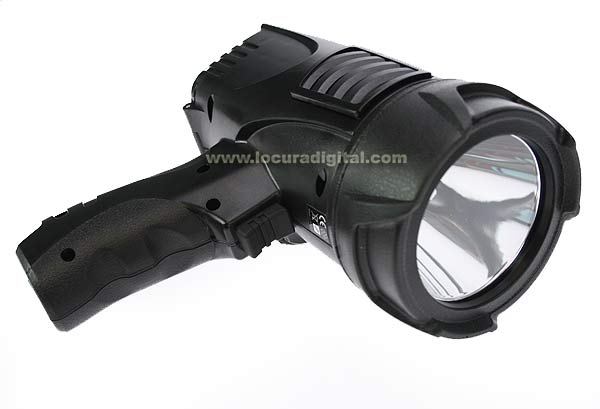 TL200 LAFAYETTE Linterna tipo pistola de 3 acciones, alta luminosidad 200 lumen