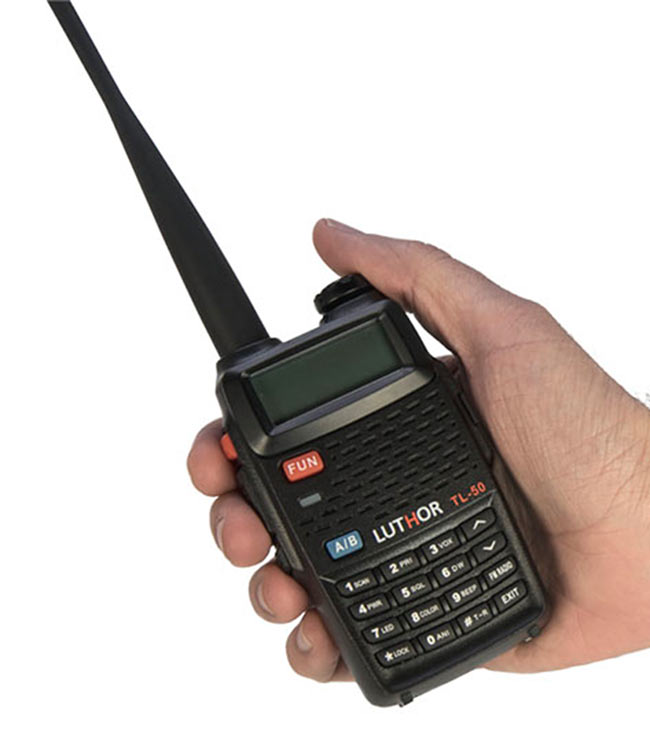 LUTHOR TL-50 Dual band VHF/UHF handheld