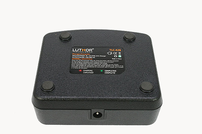 luthor tlc426 cargador walkies series tl 400: tl 410, tl 412, tl 446