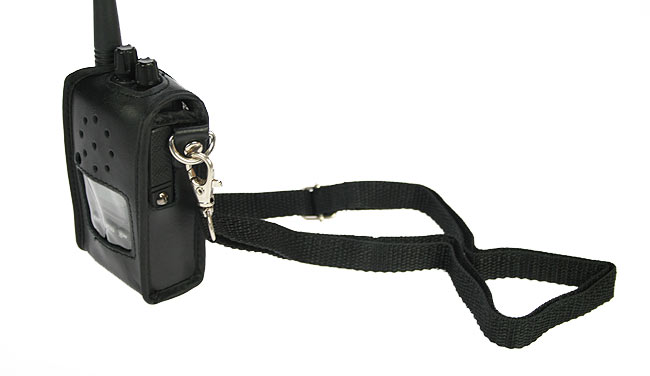 TLF488 LUTHOR funda piel para walkie TL-88, color negro