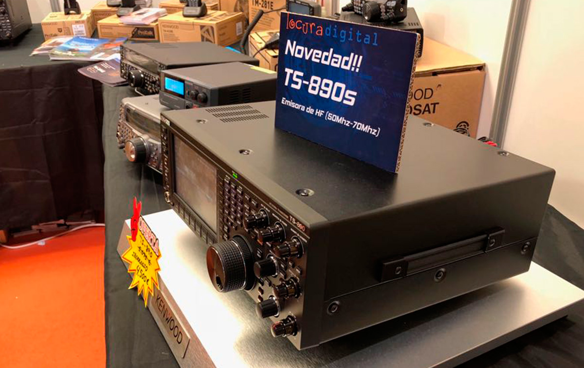 Nuevo Kenwood TS 890-S EMISORA DE HF / 50 MHZ.70 MHZ - Potencia 100 Watios. 50 Mhz 50 watios en 70 Mhz.