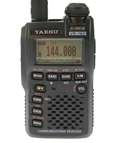 VR160 YAESU escaner cubre las frecuencias de 100 kHz a 1299,995 MHz en la AM y FM !! NUEVO MODELO !!