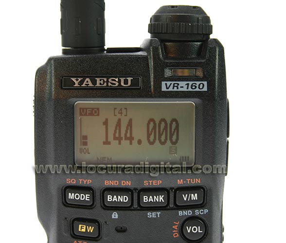 VR160 YAESU escaner cubre las frecuencias de 100 kHz a 1299,995 MHz en la AM y FM !! NUEVO MODELO !!