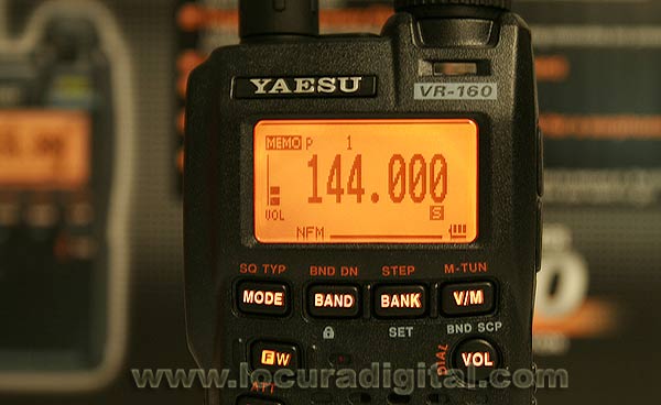 VR160 YAESU escaner cubre las frecuencias de 100 kHz a 1299,995 MHz en la AM y FM !! NUEVO MODELO !!