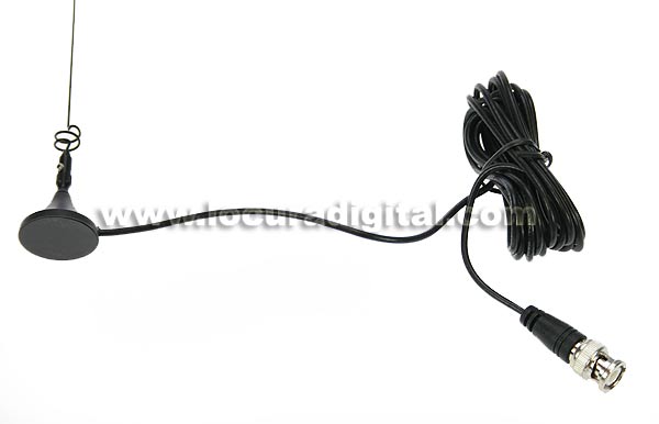 LAFAYETTE antena de banda dupla VUM201, magn?co mini conector BNC