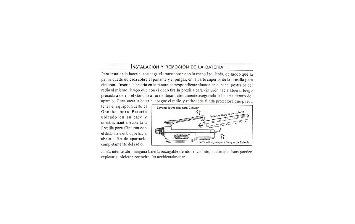 YAESU VX110RAPIDO