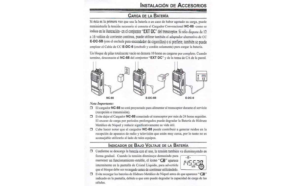 YAESU VX120LENTO