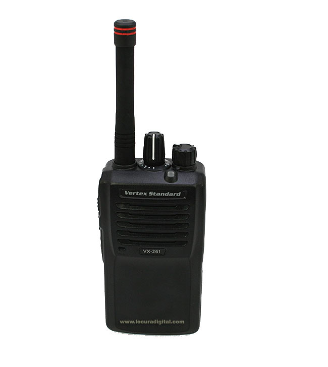 VERTEX STANDARD VX 261 UHF WALKIE PROFESIONAL 403 470 MHz NORMATIVA IP 55/ MIL810 CDEFG. 