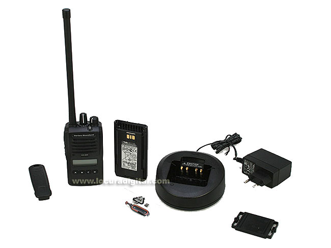 VERTEX STANDARD VX-264 VHF WALKIE PROFESIONAL CON TECLADO 136- 174 MHz. NORMATIVA IP-55/ MIL810 CDEFG. 