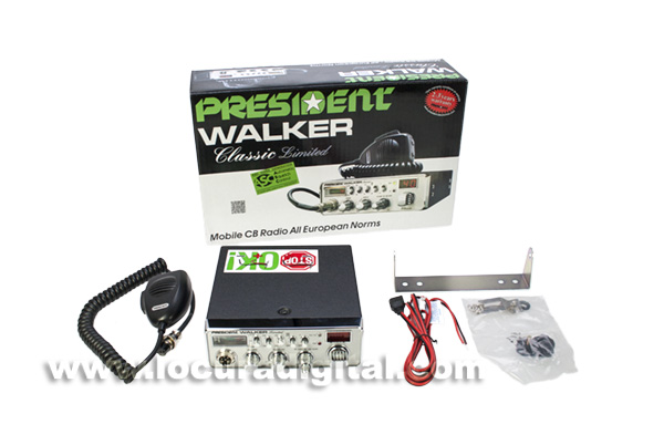 PRESIDENT WALKER CHROME CLASSIC Limited Edition CB/ AM/ AM