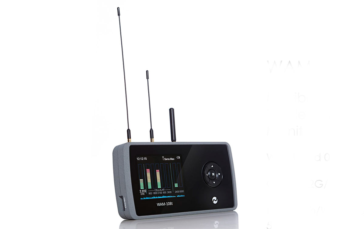 WAM-108T JJN DIGITAL Detector y monitor de actividad de radiofrecuencia.