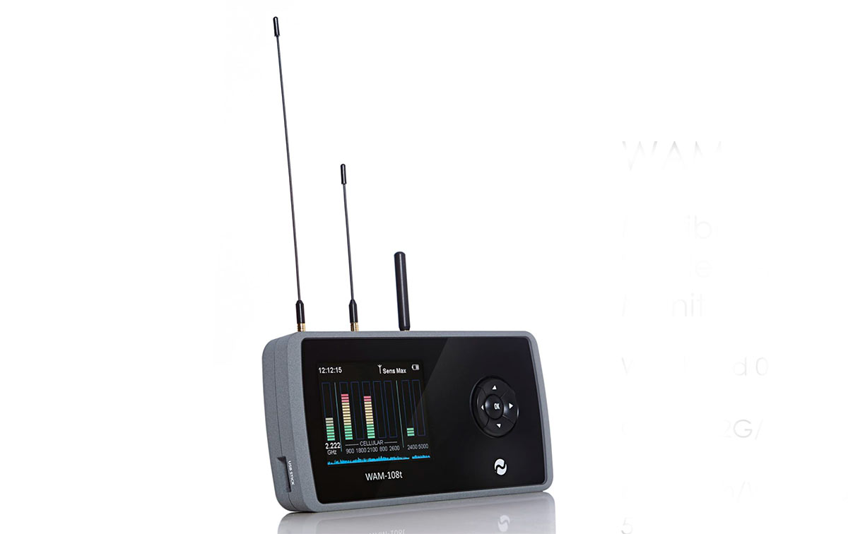 wam-108t jjn digital detector y monitor de actividad de radiofrecuencia.