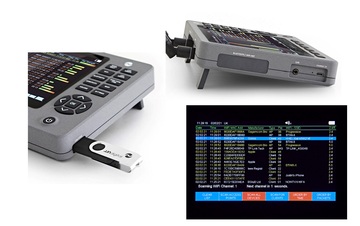 WAM-X25 JJN DIGITAL Detector y monitor de actividad de radiofrecuencia - La  Tienda del Radioaficionado