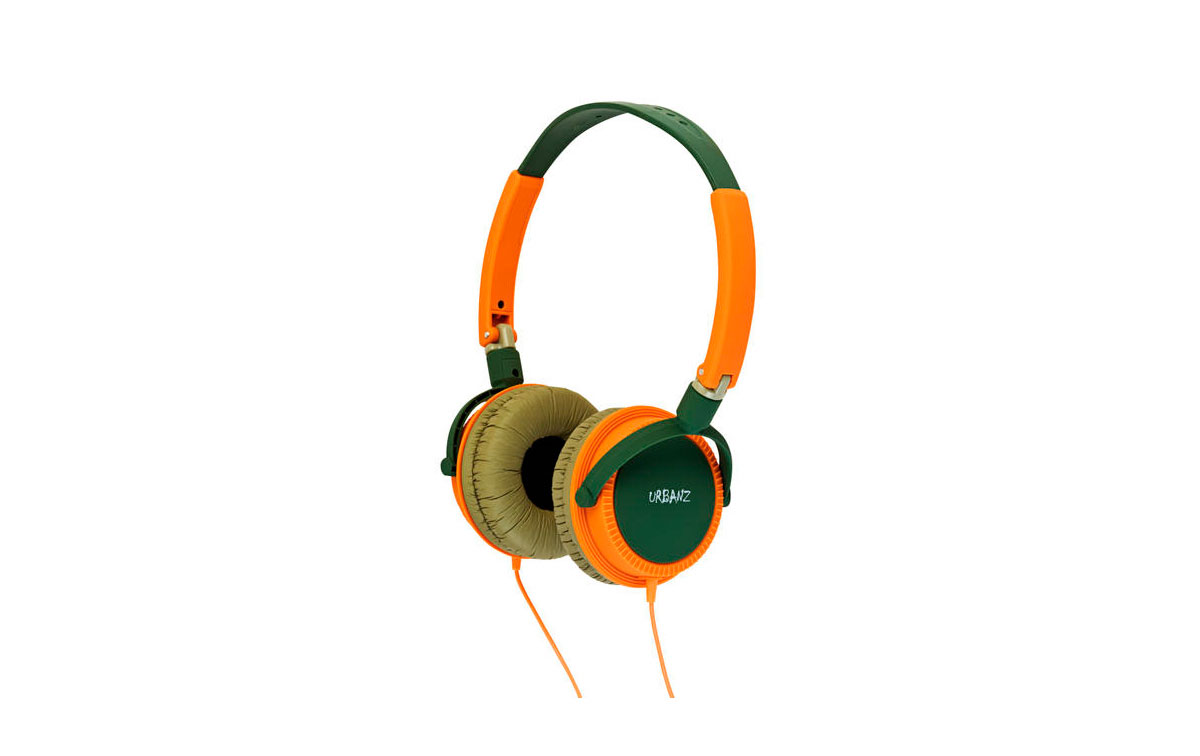URBANZ WILD ORANGE AURICULAR ESTEREO CONECTOR 3,5 mm. Color NARANJA.
