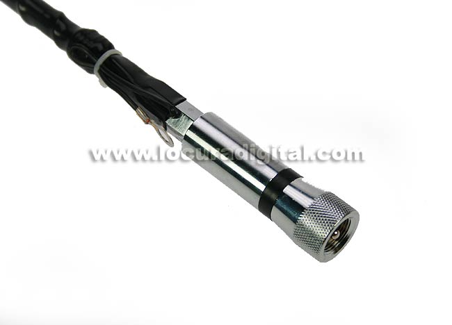 WILSON FGT2- BLACK Antena  de fibra  color negra CB 27 Mhz. 62 cms.   ADAPTADOR A PL