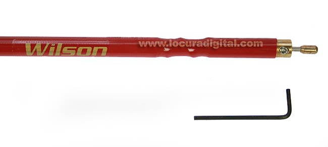 WILSON FGT2- RED Antena de fibra color rojo CB 27 Mhz. 62 cms. ADAPTADOR A PL