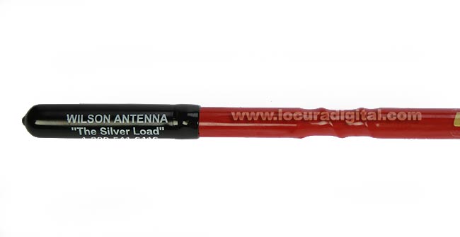 WILSON FGT2- RED Antena de fibra color rojo CB 27 Mhz. 62 cms. ADAPTADOR A PL