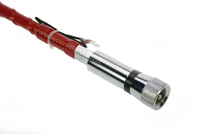 WILSON FGT2- RED Antena de fibra color rojo CB 27 Mhz. 62 cms. ADAPTADOR A PL