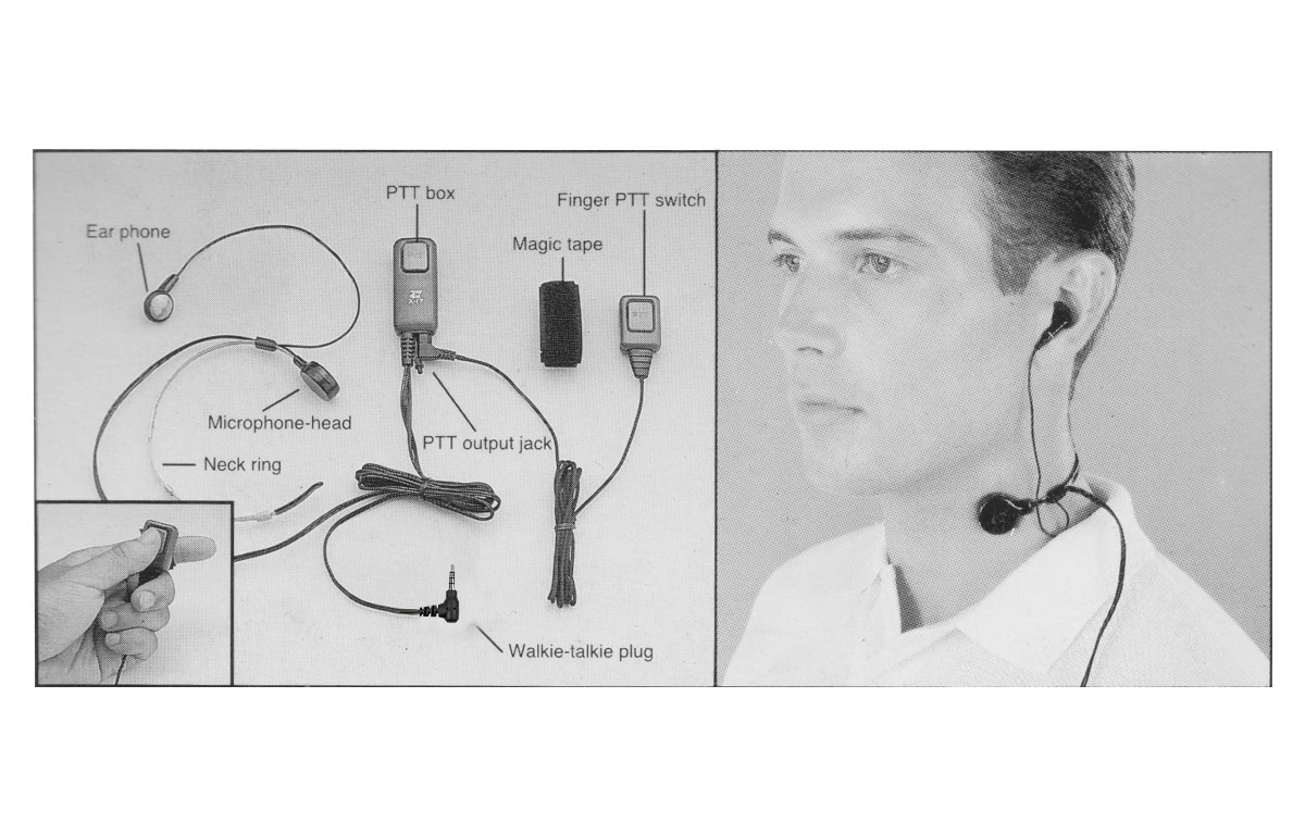 Laringofono para Yaesu