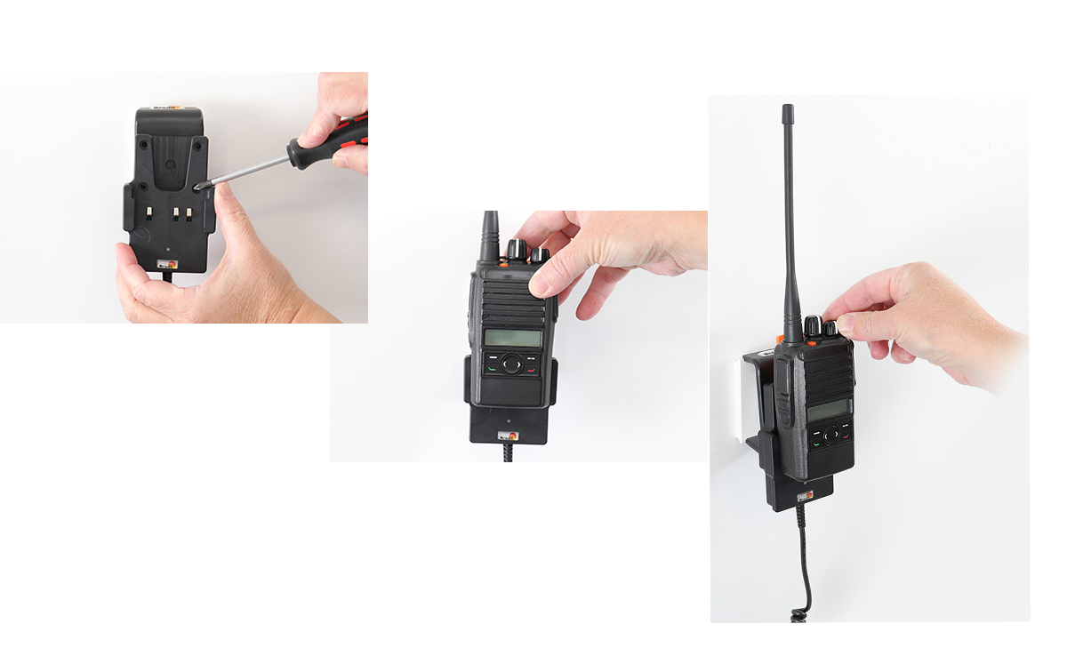 ZODIAC Soporte cargador vehiculo 12-24 voltios para walkies D80 D400