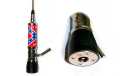 LEMM TURBO-2001PL Rebel Flag Folding antenna CB27 Length 200cm