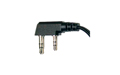 Nauzer PIN-29-K. High quality micro-earphone with PTT. For KENWOOD, LUTHOR, PUXING and WOUXUN handhelds