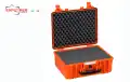 4419O Orange Explorer suitcase with foam Int L 445 x H 345 x P190 mm