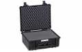 4822B Explorer suitcase color black foam Interior L 480 x H 370 x P 205, external measurements: Length 520 x Width 435 x Depth 230 mm. Indestructible polypropylene protection suitcase ideal to protect radiocomunication equipment, cameras, medium size and 