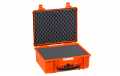 4820-O Orange Explorer suitcase with Int-L 480 x A foam 370 x P205 mm