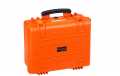 4820-O Orange Explorer suitcase with Int-L 480 x A foam 370 x P205 mm
