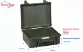 4820GE Explorer green suitcase without foam Int- L480 x A370 xP205mm