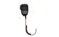 Nauzer MIA115-S. High quality microphone-loudspeaker with large PTT button. For MIDLAND handhelds