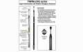 Connecteur syrien TWIN-LOG-4 Antenne CB 27 MHz 500 Connecteur de type 3/8 W USA