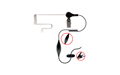 NAUZER PIN 40 Y4 Micro-Auricular tubular especial para ambientes ruidos con PTT / VOX